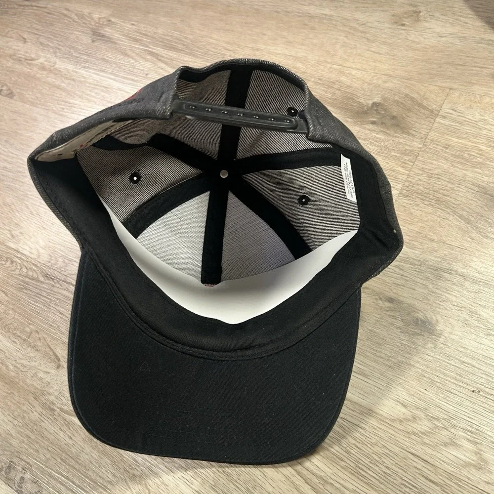 VTG Dale Earnhardt Snapback Hat NASCAR Competitors View Gray Black Cap